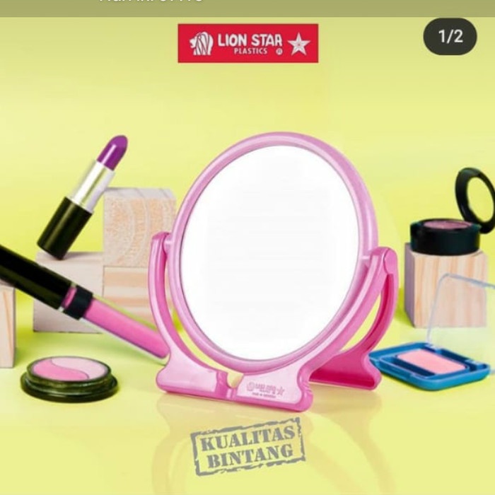 LION STAR MI 4 BEAUTY MIRROR 214 KACA CERMIN MAKE UP MEJA RIAS DUDUK