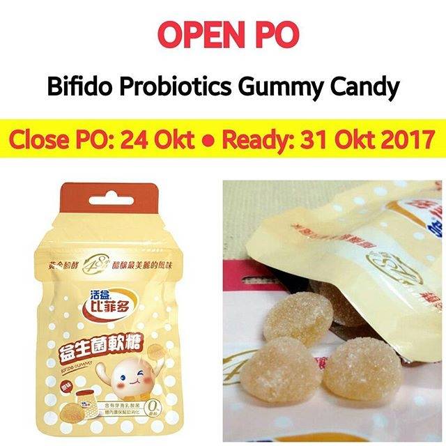 PO bifido probiotics gummy