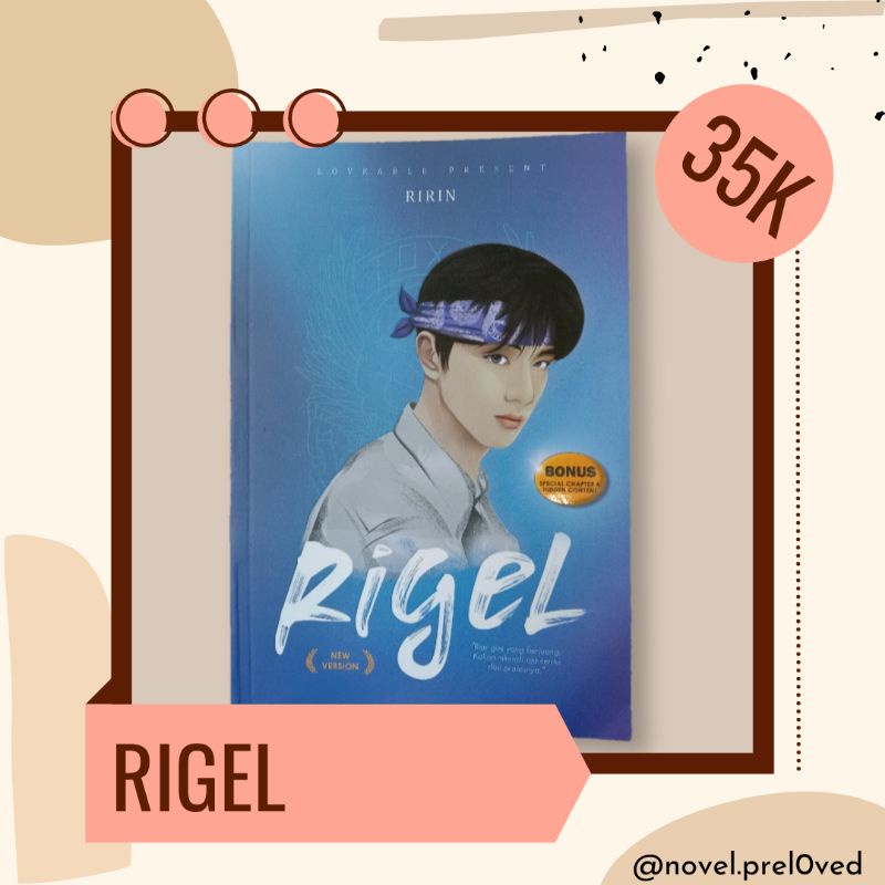 PREL0VED Novel Wattpad Original Rigel