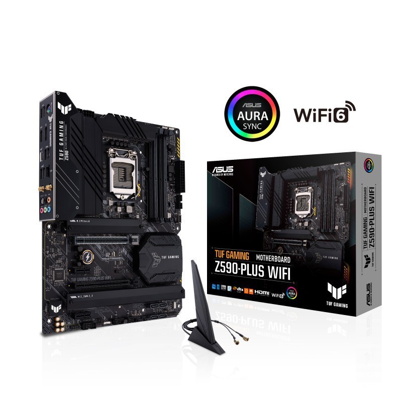 ASUS TUF GAMING Z590-PLUS WIFI Intel (Intel LGA 1200, Gen11, Gen 10)