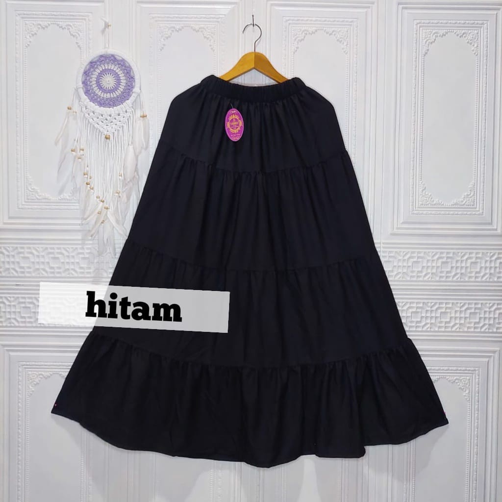 Rok Susun Big size Jumbo Wanita Dewasa Bahan Kualitas Premium