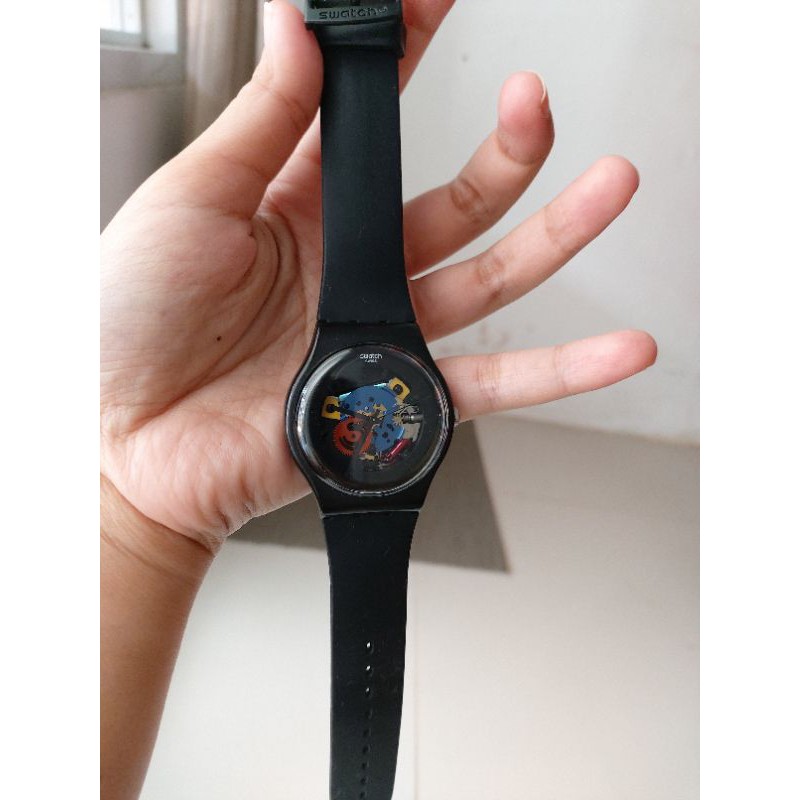 SWATCH BLACK SUOB101