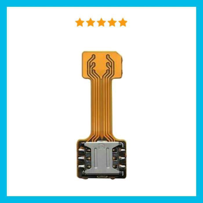 Flexible Flexibel Adapter Sim Hybrid Dual Sim Card Nano
