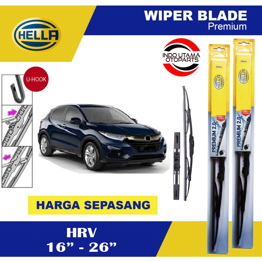 Wiper Blade Mobil HRV HELLA Premium 2.0 (16-26)