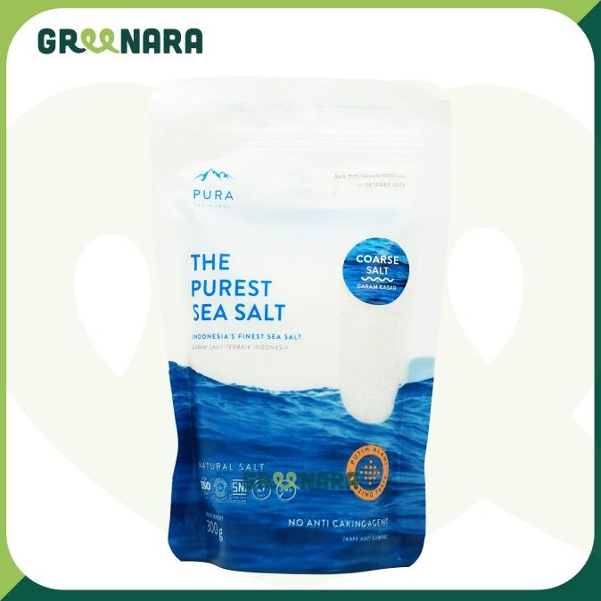 

PURA PUREST SEA SALT 300g COARSE / Garam Laut Natural Kasar