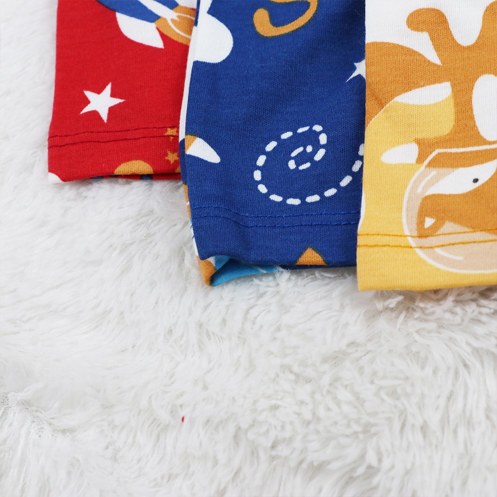 Baju Bayi Lengan Panjang Kancing Pundak Space Bear Katun Scelta Kids Ori