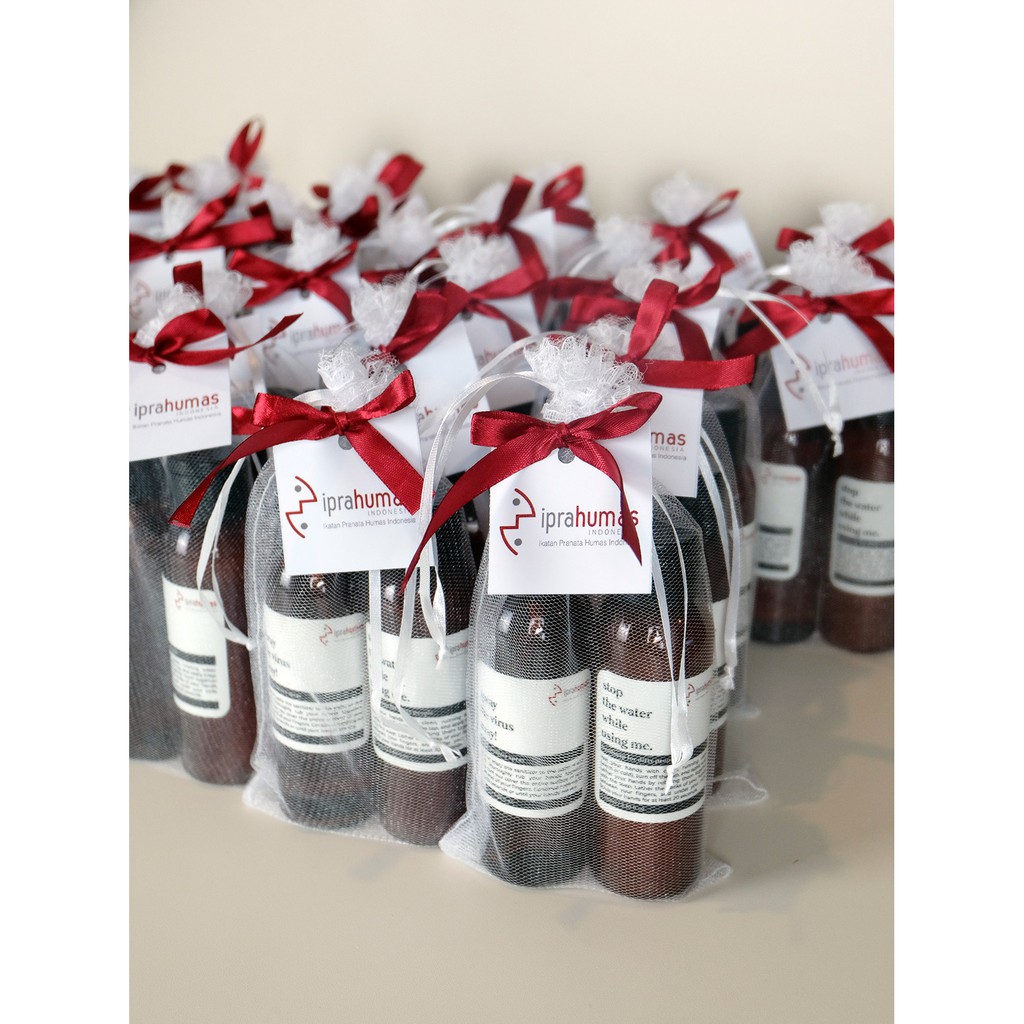 Souvenir New Normal Hampers Wedding Corporate Gift Seminat Kit