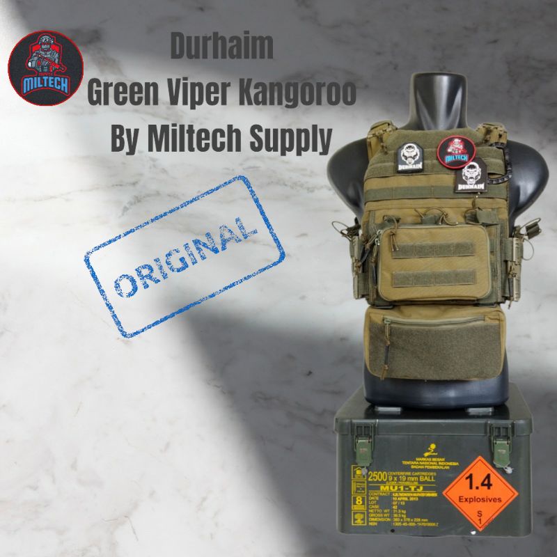 Durhaim Green Viper Kangguru Pouch Mag Flash Mode
