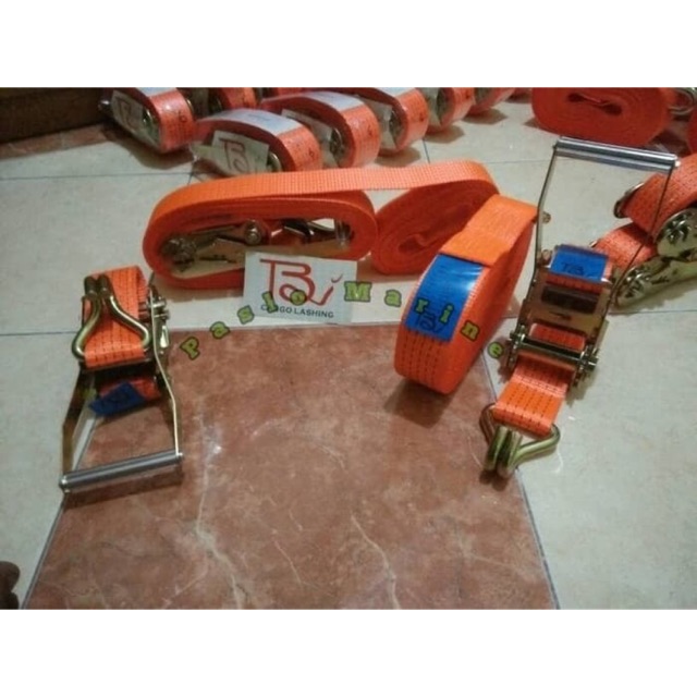 Tali krek ratchet tie down 5 ton 12 meter