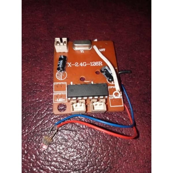 Pcb Board Receiver Rc Rock Crawler Qd Rover Seri Mesin YX-2.4G-126R