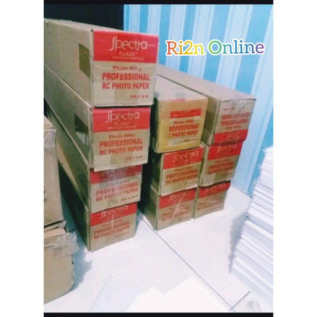 Kertas foto roll silky Spectra RC 24in