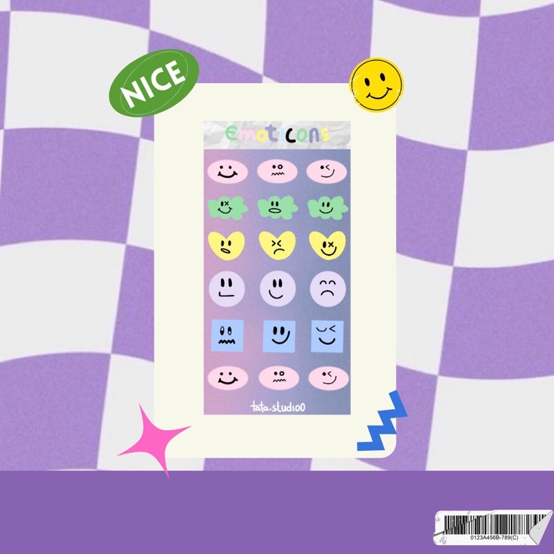 

Emoticon stickers
