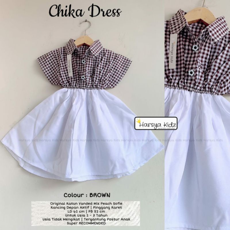 CHIKA DRESS KIDS BY HARSYA KIDS