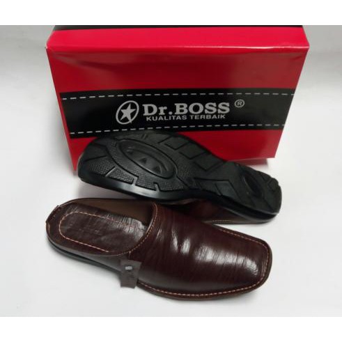 SANDAL SLOP KULIT ASLI ORIGINAL DR.BOSS CKT