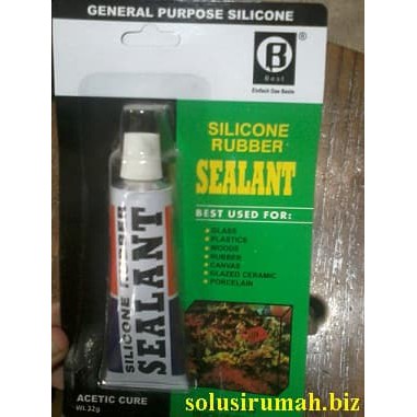 

LEM KACA 30G -35g BENING TUBE silicone sealant AQUARIUM merek random