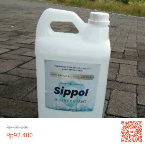 Disenfektan Sippol 5l By Samator