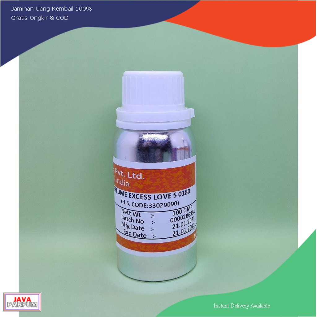 EXCESS LOVE BIBIT PARFUM MURNI 100 GRAM SEGEL ORI. ( KEVA ) PAC0RABANNE PURE XS