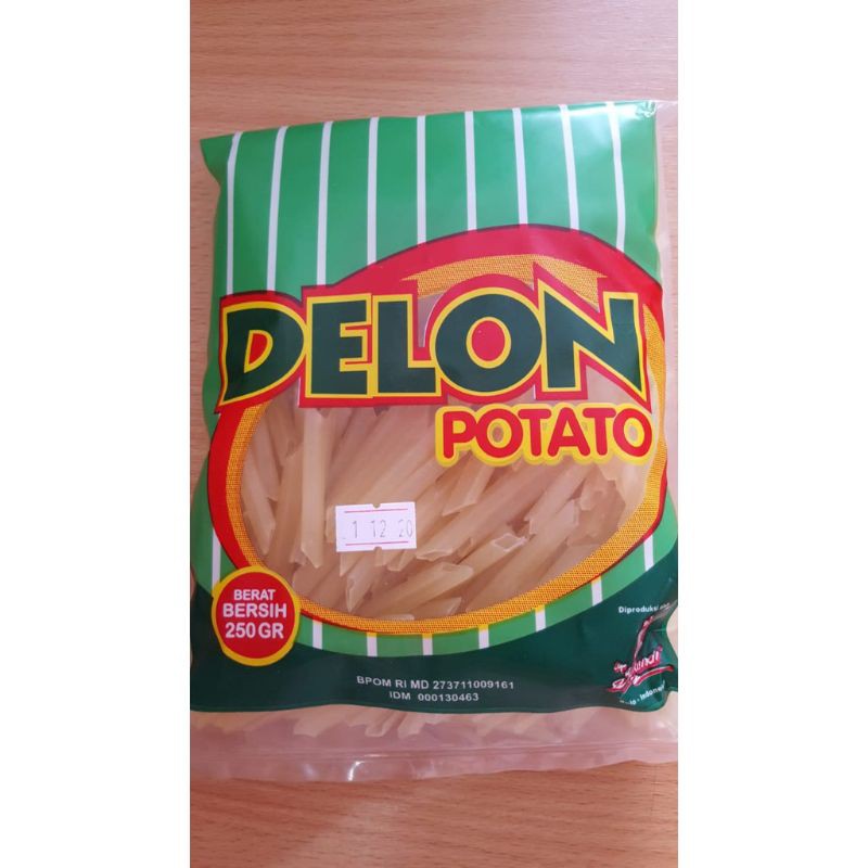 

Stik Potato Mentah Delon 250 gr