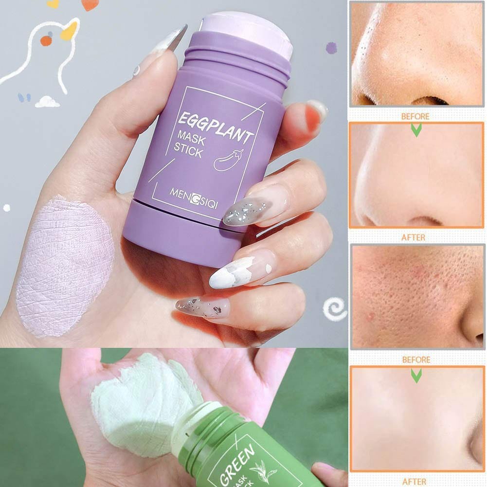 Meidian Masker Green Tea Masker Stik Meidian Menghapus Komedo Dan Minyak Berlebih