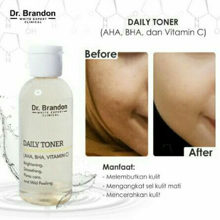 Daily Toner AHA BHA VIT C Dr. Brandon