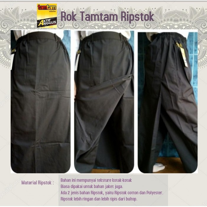 Rok Celana Outdoor | Rok Celana Ripstok Tamtam Collection - Size S