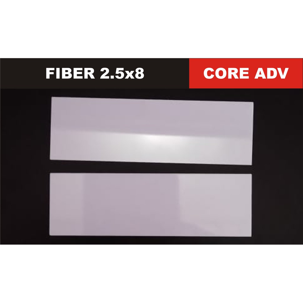 

Fiber Akrilik Papan Nama Name Tag 2,5 x 8