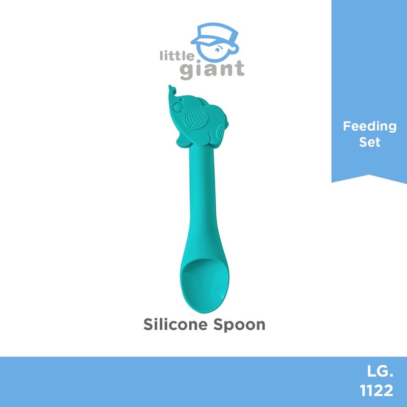 Little Giant Silicone Character Spoon - Sendok bayi Silikon