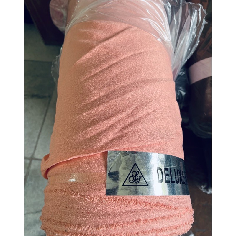 Kain MOSSCREPE / MOSCHINO murah ( 20 warna ) SERI 1-SALEM