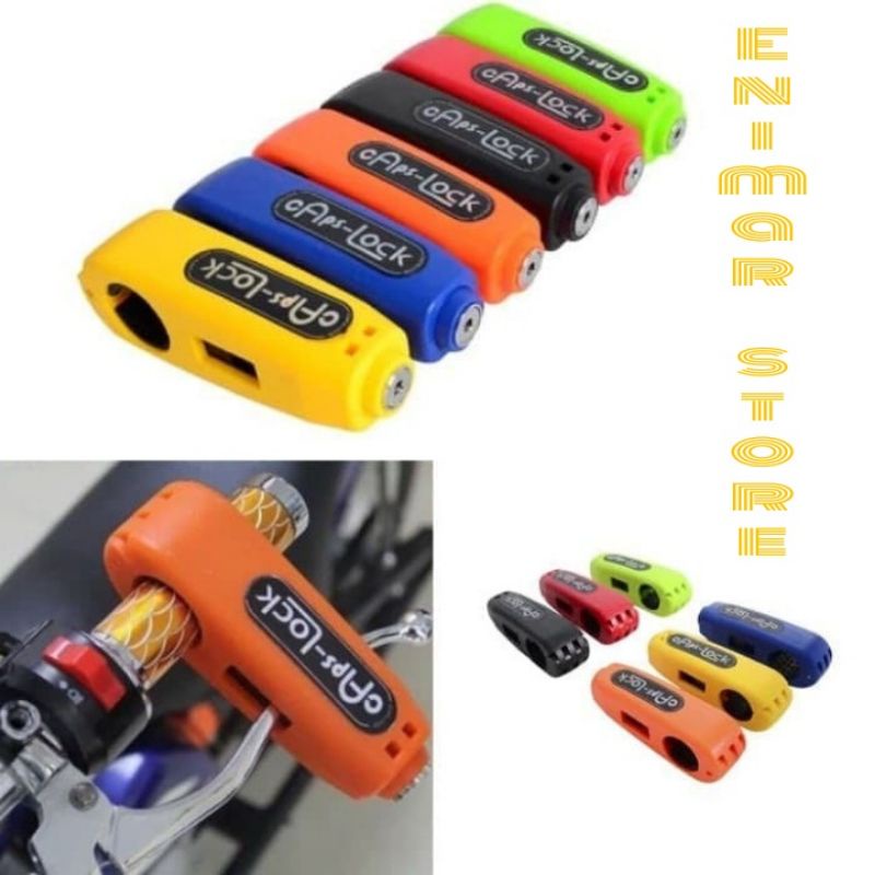 Grip lock kunci gembok rem tangan cakram pengaman anti maling kunci rem motor