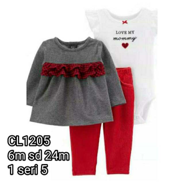 Original Setelan 3in1 Jumper Sweater Impor Bahan Katun Premium
