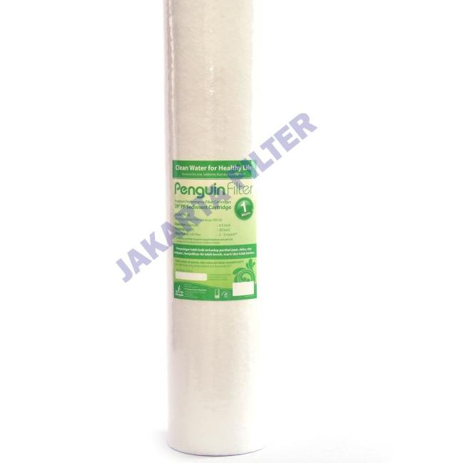 ❁ PENGUIN Big Blue 20" Sediment Filter 1Micron - 5 Micron ℗