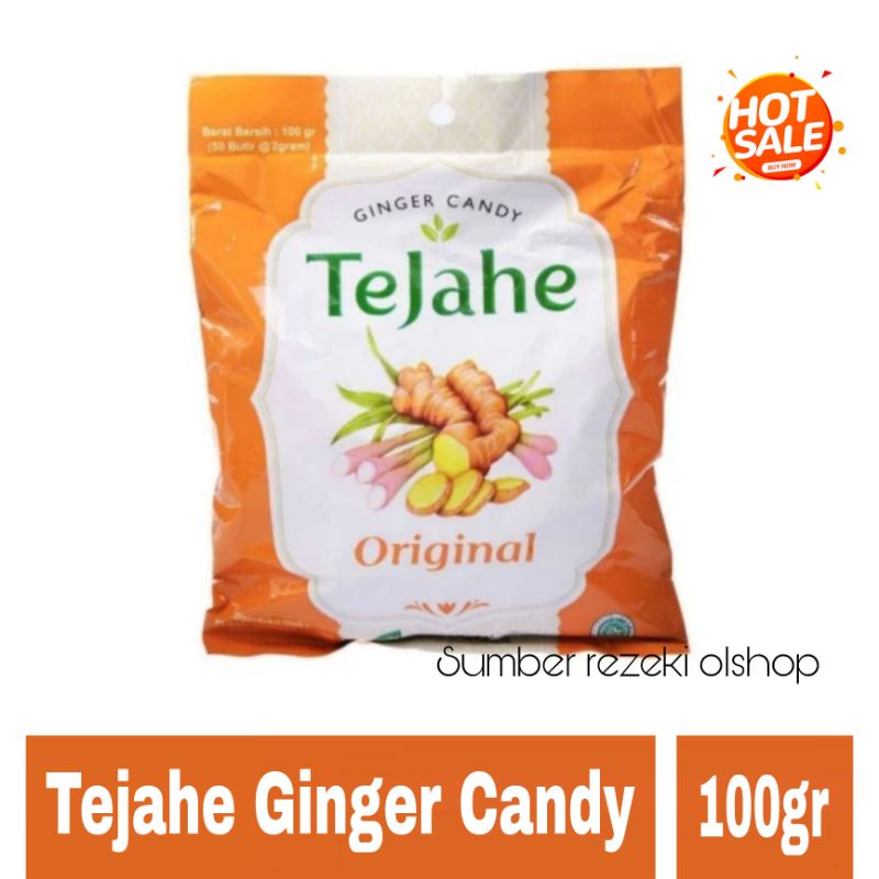 

Tejahe Ginger Candy Bag 100gr