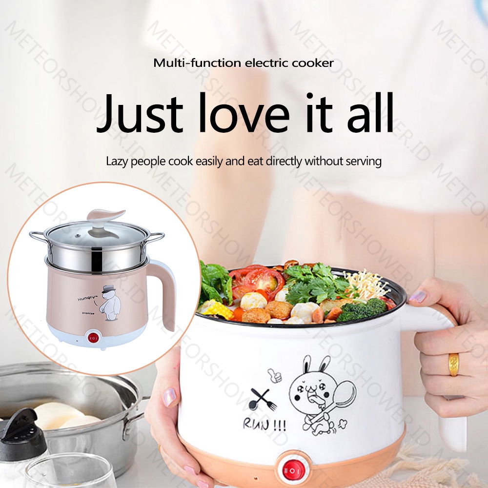 Rice Cooker Mini Electric Portable 1 8l Multifungsi Bahan 