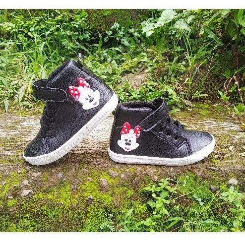 sepatu sneaker boots anak motif kartun MCK 26-30
