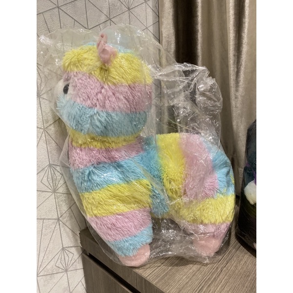 boneka alpacasso rainbow amuse original new tag