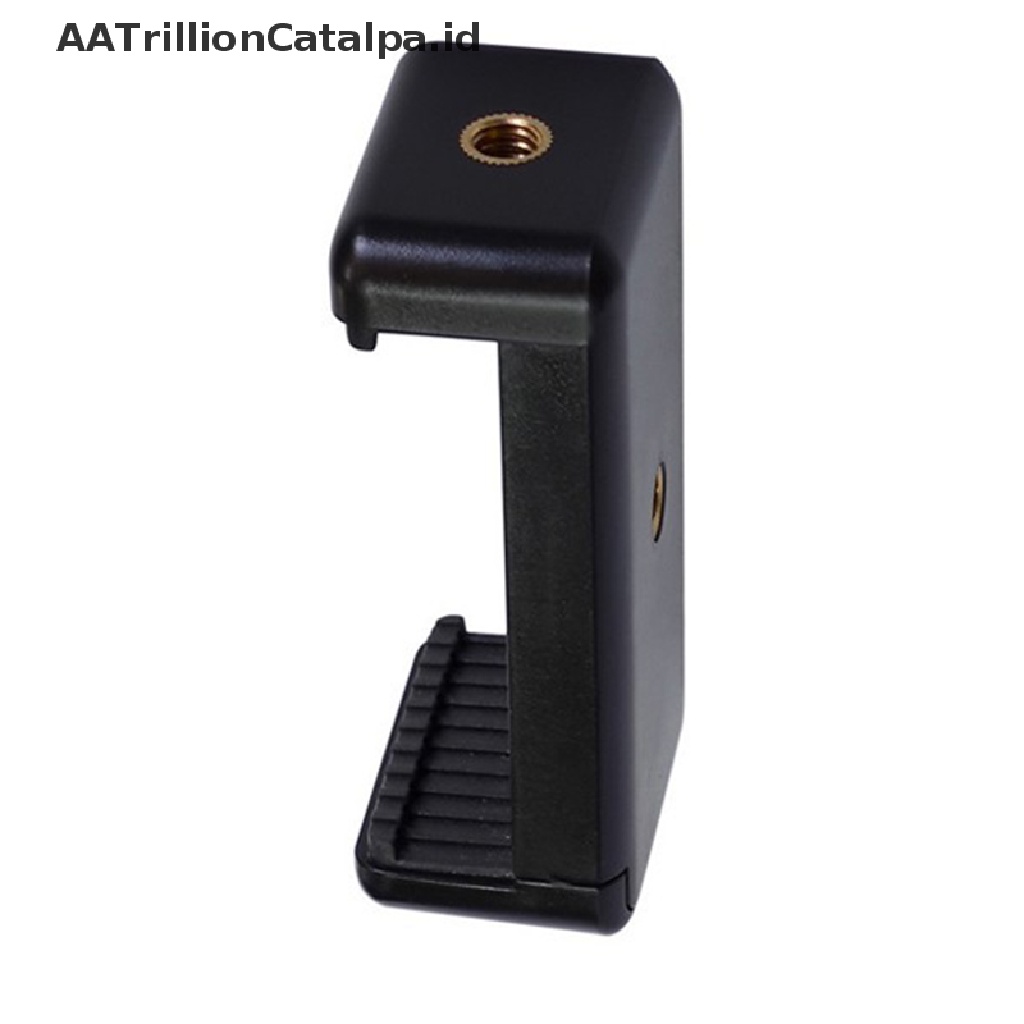 IPHONE (AATrillionCatalpa) Bracket Klip Holder Handphone Universal Untuk tripod / monopod