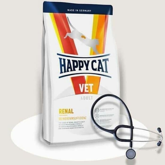 Happy Cat Vet Adult Renal 300gr Makanan Kucing Sakit Penyakit Ginjal