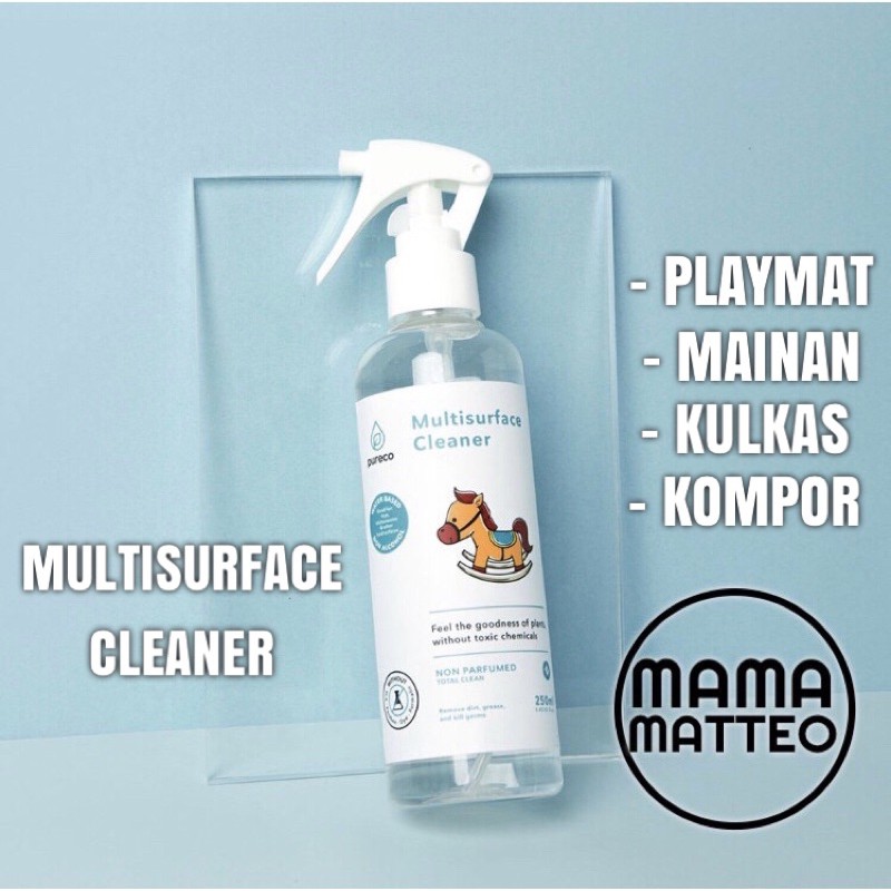 Pureco Multisurface Cleaner / Multi Surface Purpose Dapur Kompor Kulkas Cleaner 250ml spray