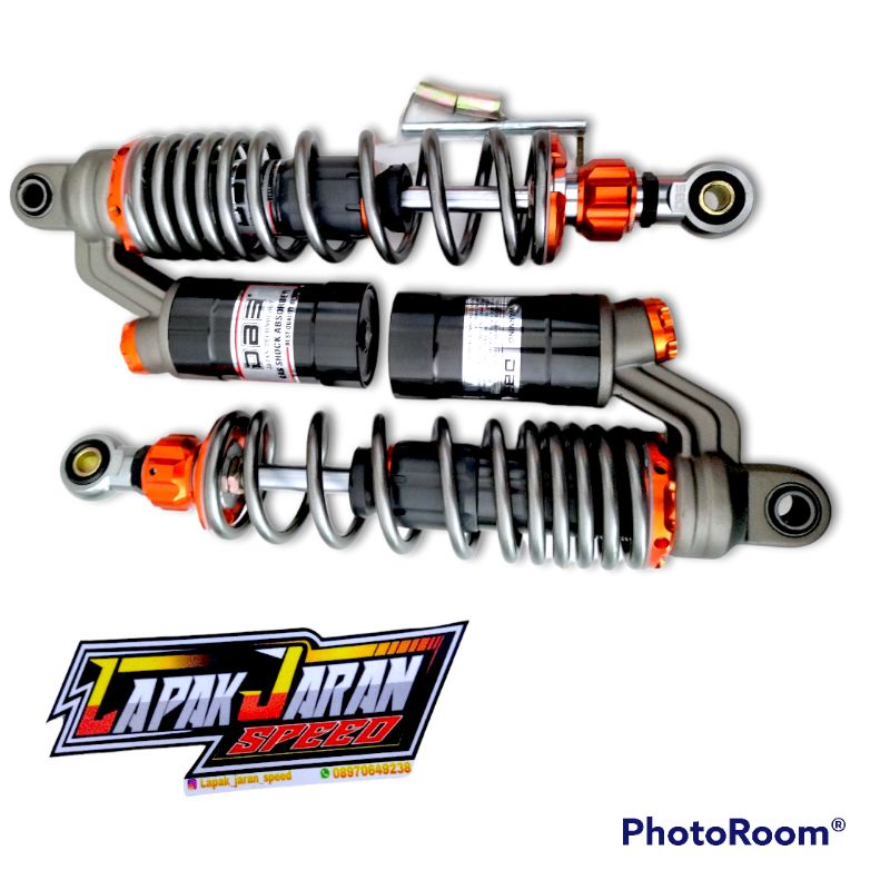 SHOCK SKOK DBS BLACK TITAN TABUNG ATAS REPLIKA KTC 320MM
