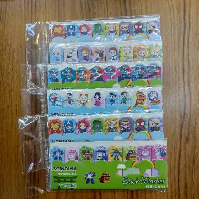 

Paembatas Buku lucu ukuran 15×48mm
