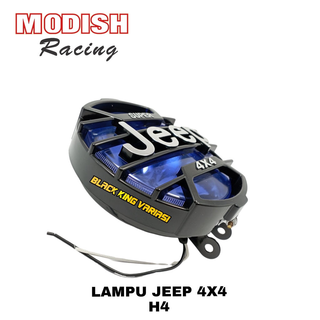 Reflektor Lampu Depan JEEP 4x4 H4 HeadLamp