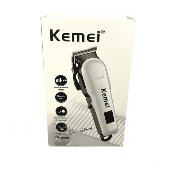 COD Alat Mesin Cukur Rambut Kemei KM-809B Hair Clipper Cordless