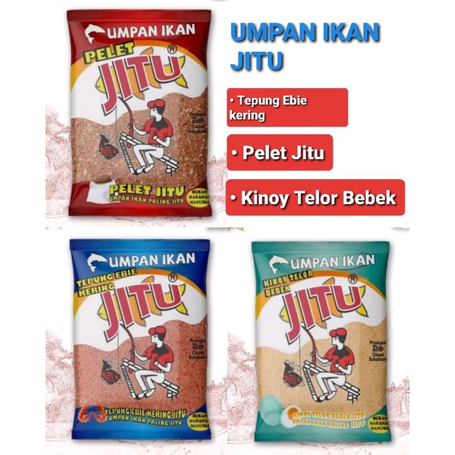 UMPAN IKAN JITU 1 PACK ISI 20 PCS