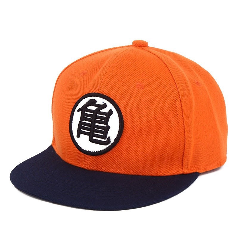 mg Topi Baseball Adjustable Motif Anime Dragon Ball Z Son Goku Roshi Bahan Kanvas