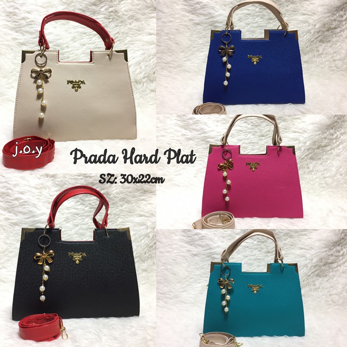 Tas Lokal/Tas Murah/Tas Wanita/Tas Selempang/Prada Hard Plat