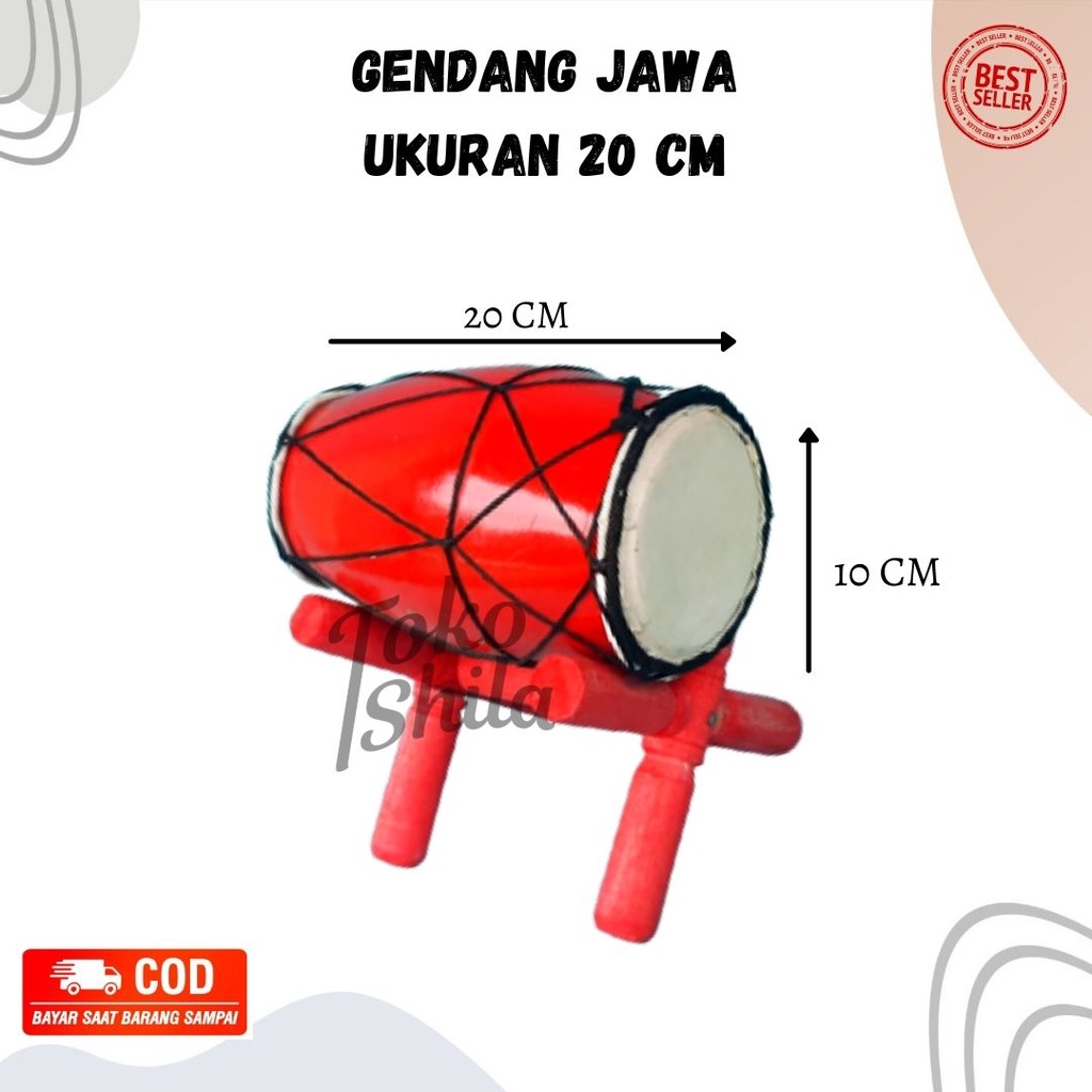 Alat Musik Anak Jaranan ukuran 20 cm