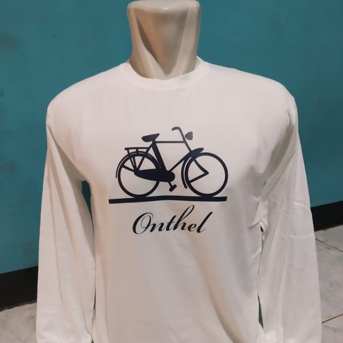 BIG SIZE 3-4XL kaos lengan panjang/baju/t shirt SEPEDA ONTEL/ONTHEL 03