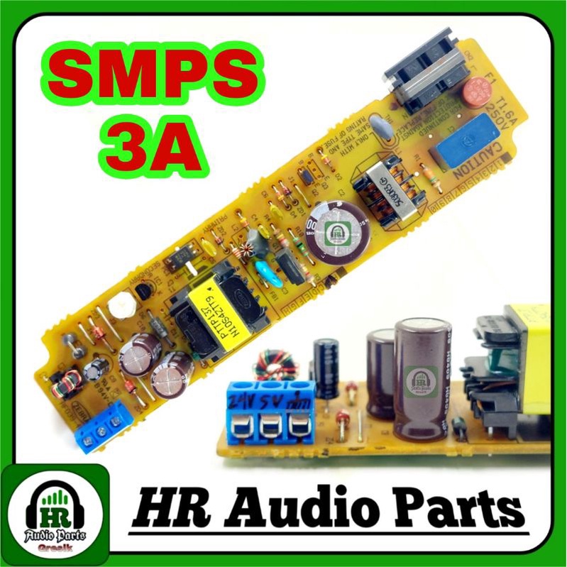 Smps 3A DC 24V &amp; DC 5V Double Output 3Amper  Dc24v + Dc5v