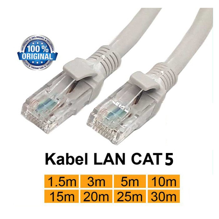 KABEL LAN ORI KOREA CATE 5E PJ45 1.5M