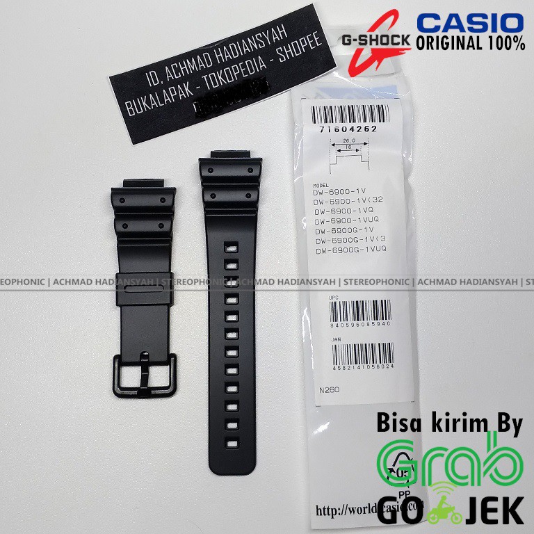 tali jam g shock dw6900